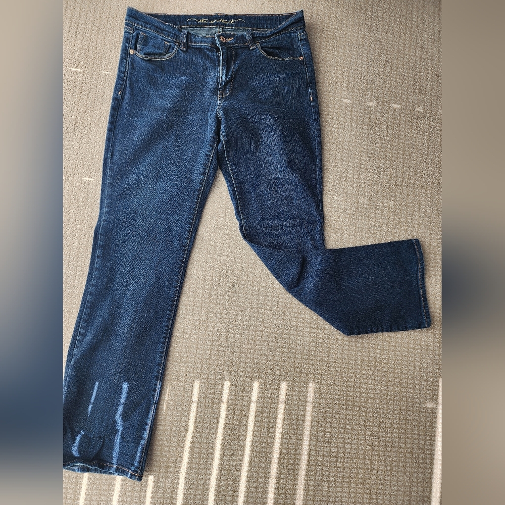 Dark Blue Denim Jeans